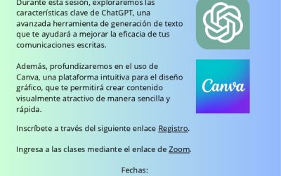 Capacitación virtual en ChatGPT y Canva